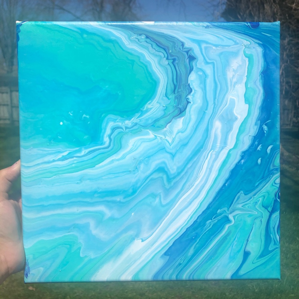 Pour Paint Canvas